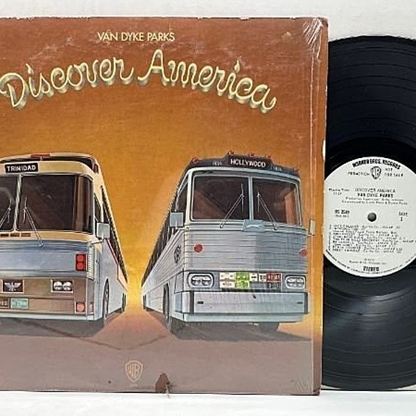 レコードメイン画像：シュリンク!! プロモ【w/専用インサート】USオリジ VAN DYKE PARKS Discover America ヴァン・ダイク・パークス／ディスカヴァー・アメリカ