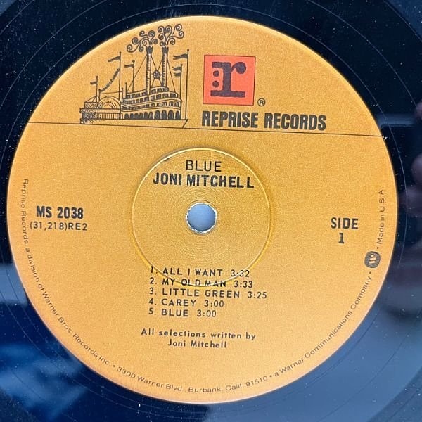 JONI MITCHELL / Blue (LP) / Reprise | WAXPEND RECORDS