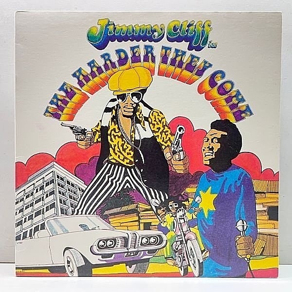 レコードメイン画像：美品!! US 70sプレス STERLING刻印 JIMMY CLIFF The Harder They Come (Mango MLPS-9202) ジミー・クリフ主演 ザ・ハーダー・ゼイ・カム