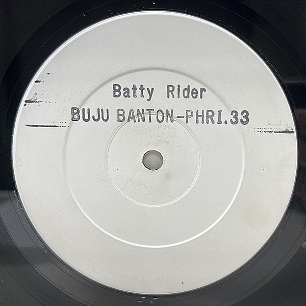 レコードメイン画像：良好盤!! 12インチ UKプレス BUJU BANTON Batty Rider (Penthouse) ブジュ・バントン big tune ダンスホール 45RPM.