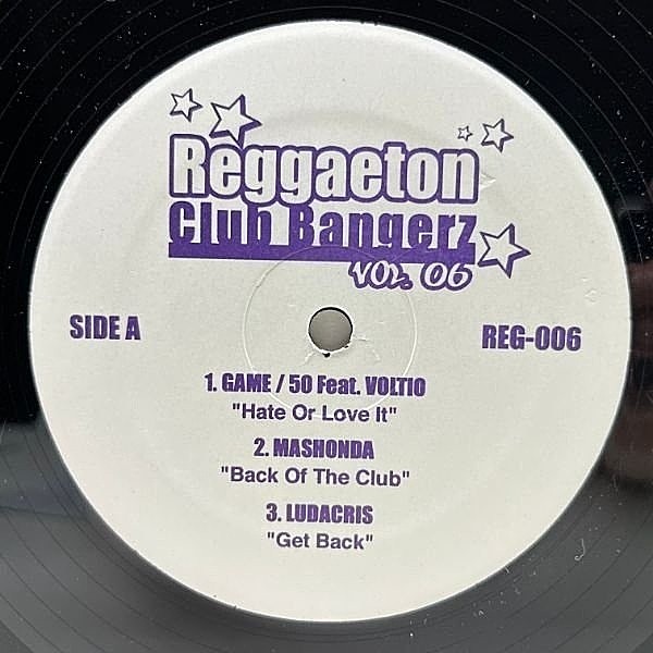 レコードメイン画像：良好!! USプレス VARIOUS Reggaeton Club Bangerz Vol. 6 (REG006) レゲトン編集盤 THE GAME, LUDACRIS, DADDY YANKEEなど