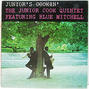 レコード画像：JUNIOR COOK / BLUE MITCHELL / Junior's Cookin'
