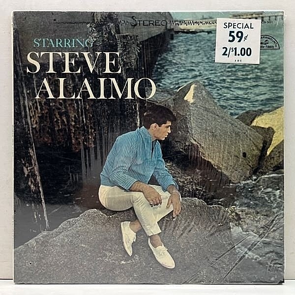 レコードメイン画像：シュリンク美品!! USオリジナル STEVE ALAIMO Starring ('65 ABC) BEN E. KING／Stand By Me、I Won't Let You Go ほか SKA, OLDIES 名盤