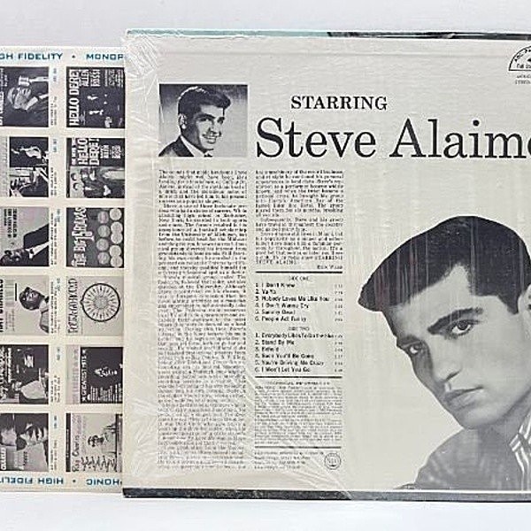 洋楽 STEVE ALAIMO - STARRING US org. LP MONO Steve Alaimo – Twist With Steve Alaimo – Vinyl (LP, Album
