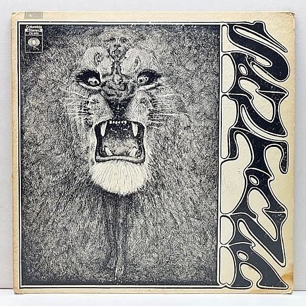 レコードメイン画像：USオリジナル 初版 360 2eyeラベ SANTANA Same 1st デビュー作 ('69 Columbia CS 9781) サンタナ 米 初回 LP 原盤