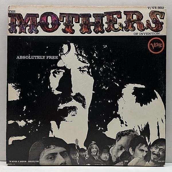 The Mothers of Invention レコード The Mothers Of Invention / Absolutely Free - Guitar Records