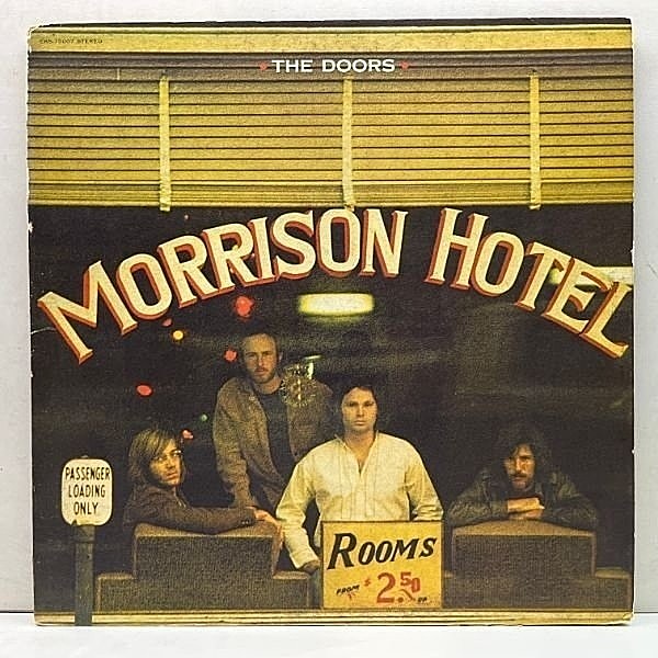 レコードメイン画像：USオリジナル ビッグE 赤ラベ 手書きCTH刻印 THE DOORS Morrison Hotel ('70 Elektra) ドアーズ／モリソン・ホテル 名盤 プレイ概ね良好！