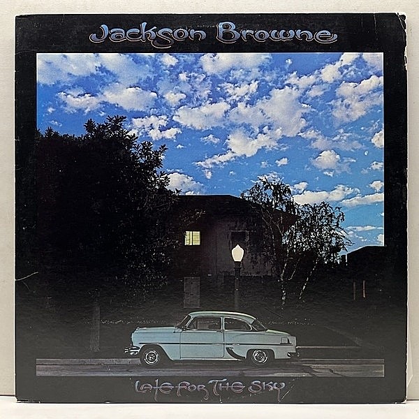 レコードメイン画像：US 完全オリジナル 初版 Wマーク無し 7E規格 JACKSON BROWNE Late For The Sky ('74 Asylum) TML刻印 ジャクソン・ブラウン 米 初回 LP