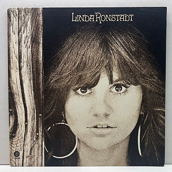 レコードメイン画像：レアな美品!! US 橙ターゲット LINDA RONSTADT S.T ('71 Capitol) w/ EAGLES イーグルスのオリジナルメンバーが参加