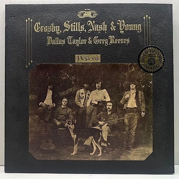 レコードメイン画像：概ね良好!! 初版 BROADWAYアドレス USオリジナル CROSBY STILLS, NASH & YOUNG Deja Vu ('70 Atlantic) NEIL YOUNG 参加 CSN&Y 名盤