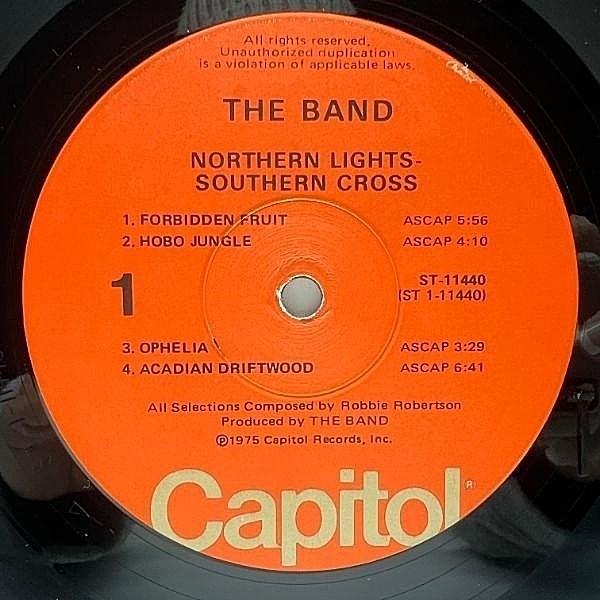独特の素材 THE Capitol / (LP) Cross Lights-Southern Northern / BAND 洋楽