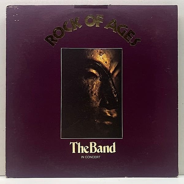 レコードメイン画像：十分概ね良好!!【全面 RL刻印】USオリジナル 2LP 朱色・的ラベ THE BAND Rock Of Ages ('72 Capitol) arr. ALLEN TOUSSAINT 絶頂期のライヴ