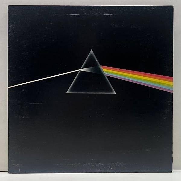 レコードメイン画像：美盤!! 内溝ラベ USオリジナル PINK FLOYD The Dark Side Of The Moon ('73 Harvest) MASTERD BY CAPITOL刻印 ピンク・フロイド 狂気 米 LP