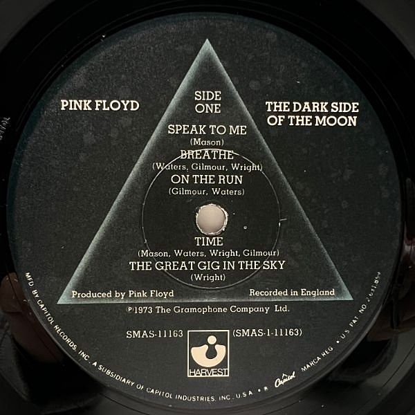 PINK FLOYD / The Dark Side Of The Moon (LP) / Harvest