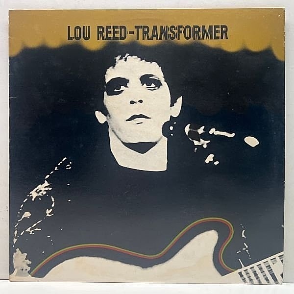 レコードメイン画像：レア!美盤! 英 UKオリジナル 初版 橙ラベ LOU REED Transformer ('72 RCA) DAVID BOWIE prod. ルー・リード／トランスフォーマー