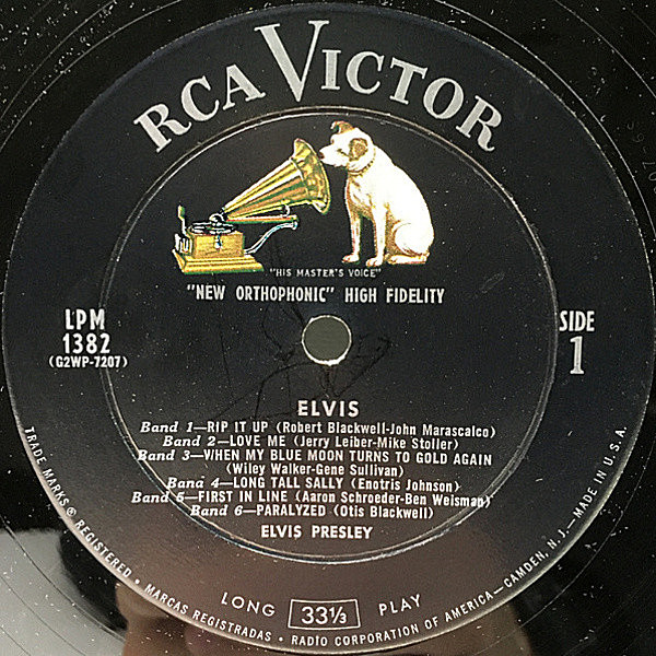 ELVIS PRESLEY / Elvis (LP) / RCA Victor | WAXPEND RECORDS
