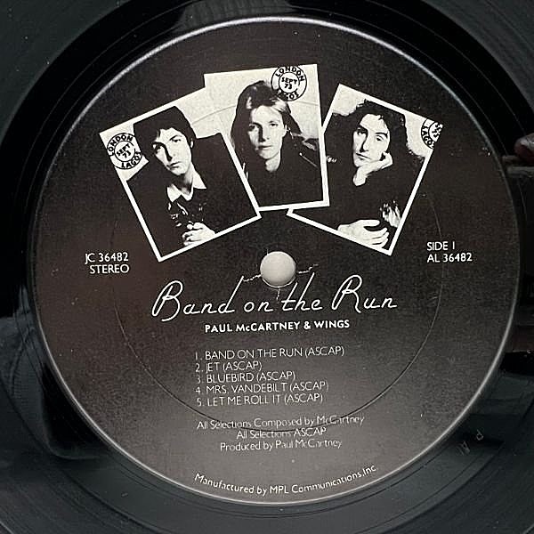 ポールマッカートニー wings on the radio ビートルズ レコード 全面マト1 UKオリジナル WINGS OVER AMERICA Wings Paul