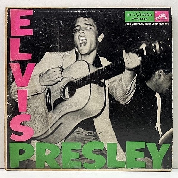 レコードメイン画像：激レア!! USオリジナル MONO 深溝 ELVIS PRESLEY Elvis ('56 RCA Victor) エルヴィス・プレスリー 1st デビュー 名盤