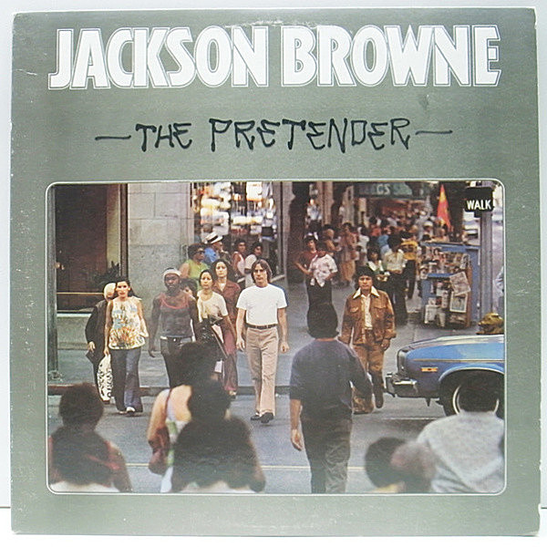 レコードメイン画像：美盤!! 初版 7E規格 USオリジナル JACKSON BROWNE The Pretender ('76 Asylum) 写真貼り付けJK 専用インナーも付属