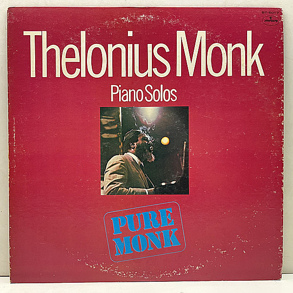 レコードメイン画像：美盤!! MONO 国内 JPNプレス THELONIOUS MONK ure Monk - Piano Solos ('75 Mercury) セロニアス・モンク ソロピアノ集 モノラル LP
