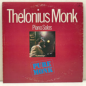 レコード画像：THELONIOUS MONK / Pure Monk (Piano Solos)