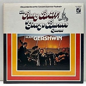 レコード画像：RUBY BRAFF / GEORGE BARNES / Plays Gershwin