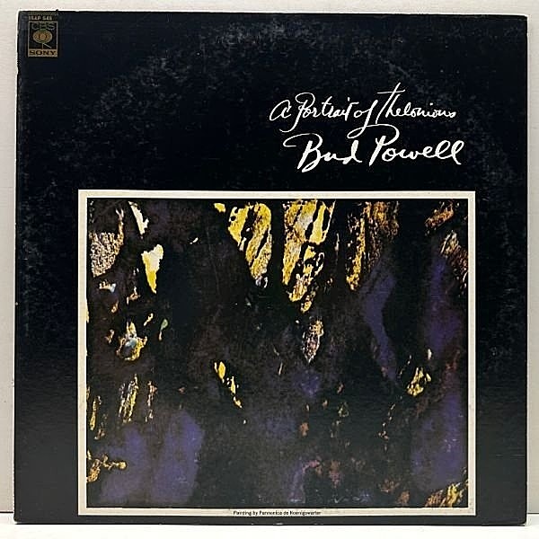 レコードメイン画像：【モンク作を取り上げた晩年の傑作】良好!! JPNプレス BUD POWELL A Portrait Of Thelonious (CBS・Sony) PIERRE MICHELOT, KENNY CLARKE