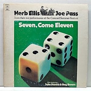 レコード画像：HERB ELLIS / JOE PASS / Seven, Come Eleven