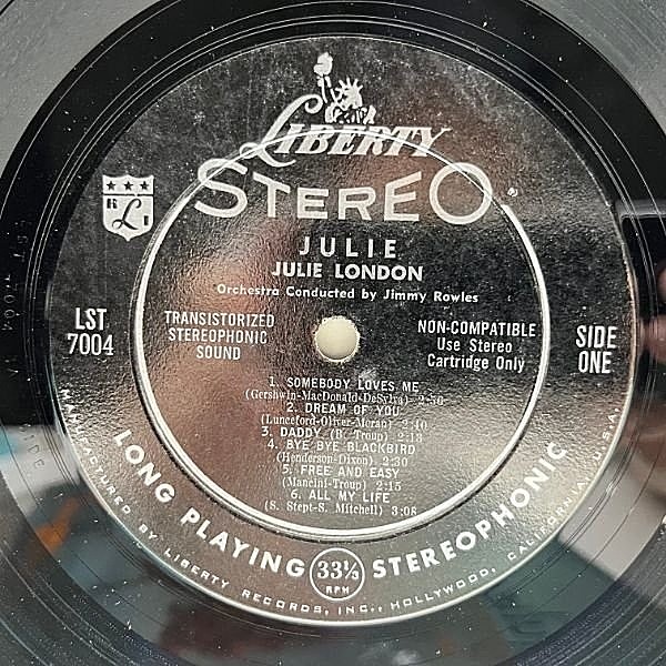 JULIE LONDON / Julie (LP) / Liberty | WAXPEND RECORDS