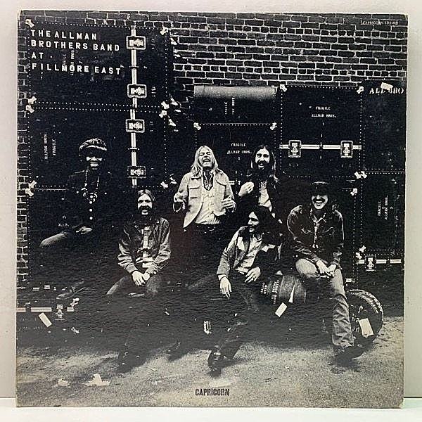 レコードメイン画像：レアな美盤!!【ATGP刻印／初版BROADWAY／PINKラベル】2LP 米オリジナル ALLMAN BROTHERS BAND At Fillmore East ('71 Capricorn)