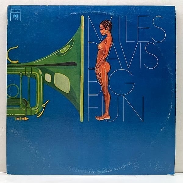 レコードメイン画像：良好!! USオリジナル 1Aマト 2LP 初版 PG規格 深溝[s-B] MILES DAVIS Big Fun ('74 Columbia PG 32866) 2LP ゲートフォールド 米 初回