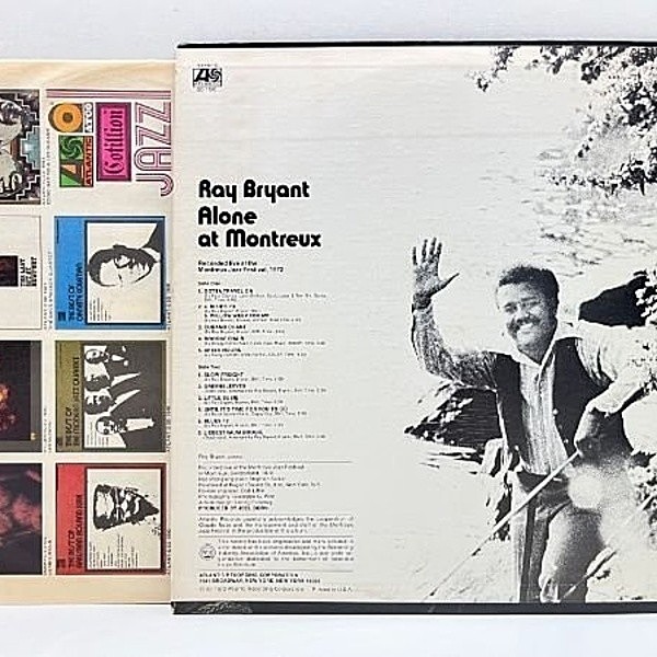 CD Ray Bryant レイブライアント アローン・アット・モントルー  30XD1030 Atlantic /00110 Ray Bryantレイ・ブライアント/アローン・アット・モントルー(紙