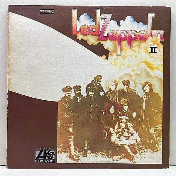 レコードメイン画像：激レア 美盤!!【RL刻印・SS刻印】US 完全オリジナル LED ZEPPELIN II (Atlantic SD 8236) ラウドカット BOB LUDWIG 轟音 生々しい音質です