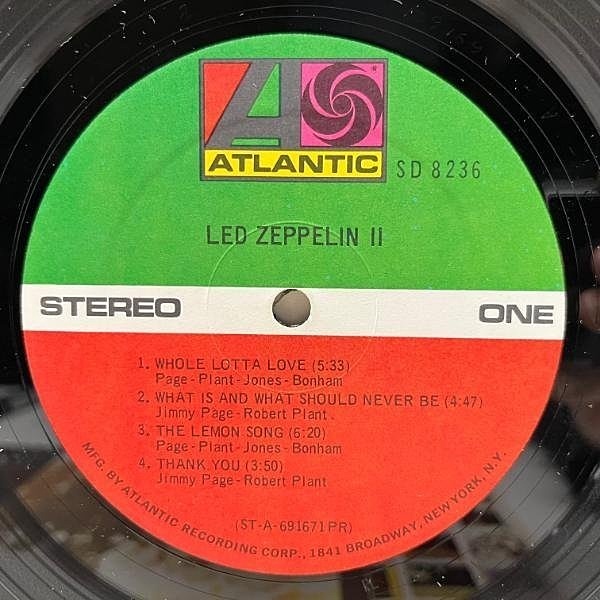 【両面RL SS刻印】LED ZEPPELIN II 【US ORIG】レコード Led Zeppelin IIのRLオリジナルUS盤、ゲットしたぜ！ : r/vinyl