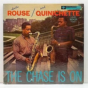 レコード画像：CHARLIE ROUSE / PAUL QUINICHETTE / The Chase Is On