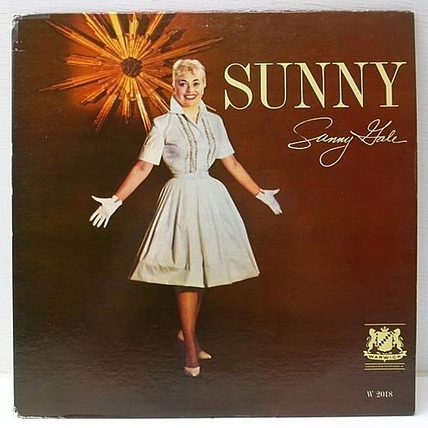 レコードメイン画像： 美盤 MONO両溝 オリジナル SUNNY GALE Sunny サニー・ゲイル ('61 Warwick) キュートな歌唱!!