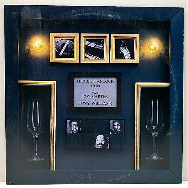 レコードメイン画像：美盤!! JPNオリジナル HERBIE HANCOCK with RON CARTER + TONY WILLIAMS ('81 CBS・Sony) アコースティックピアノによる傑作トリオアルバム