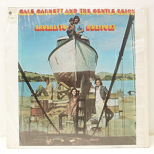 レコードメイン画像：w./shrink 美品!! 2eye オリジナル GALE GARNETT and THE GENTLE REIGN Sausalito Heliport ('69 Columbia)