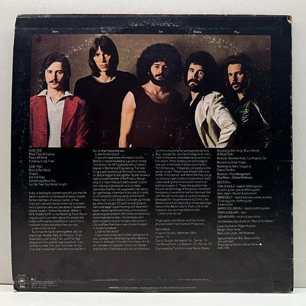 BOSTON / Same (LP) / Epic | WAXPEND RECORDS