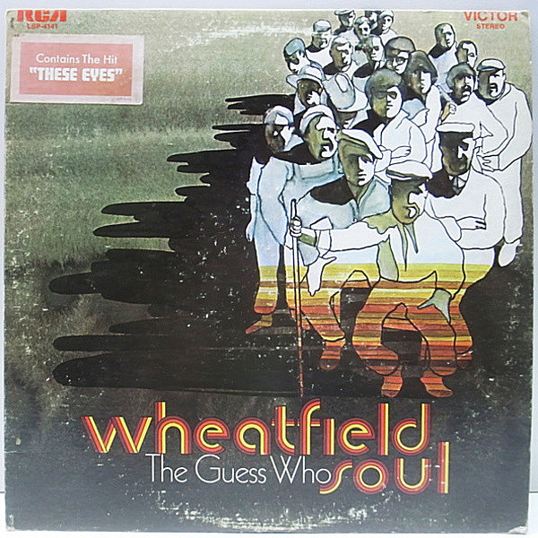 レコードメイン画像：美盤!! オリジナル GUESS WHO Wheatfield Soul ('69 RCA Victor) 初回 橙 深溝 STEREO ゲス・フー
