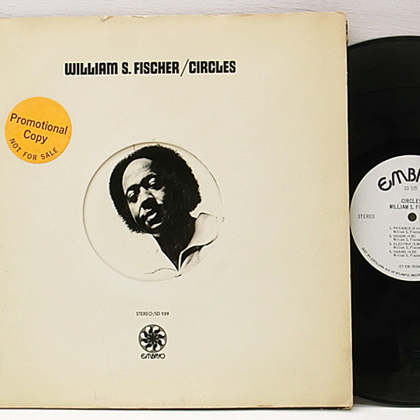 レコードメイン画像：プロモ '70 Embryo オリジナル WILLIAMS S. FISCHER Circles / avant-garde ジャズ・ロック プログレ