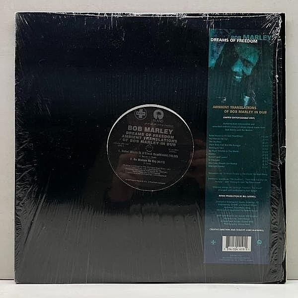 レコードメイン画像：シュリンク良好!!【USオンリー LTD. 2LP】希少盤 BOB MARLEY Dreams Of Freedom (Ambient Translations Of ～ In Dub) BILL LASWELL prod.