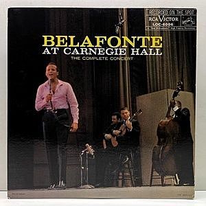 レコード画像：HARRY BELAFONTE / At Carnegie Hall