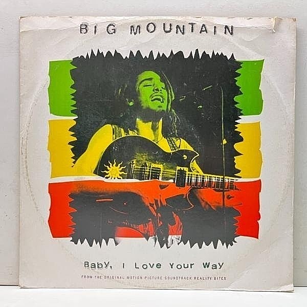 レコードメイン画像：【UKオンリー！Radio Version 収録】良好盤!! 英オリジナル BIG MOUNTAIN Baby, I Love Your Way ('94 RCA) Peter Frampton 名曲カヴァー