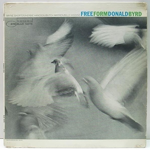 レコードメイン画像：コーティング!! MONO NEWYORK 完全オリジナル DONALD BYRD Free Form ('66 Blue Note) RVG刻印 WAYNE SHORTER, HERBIE HANCOCK