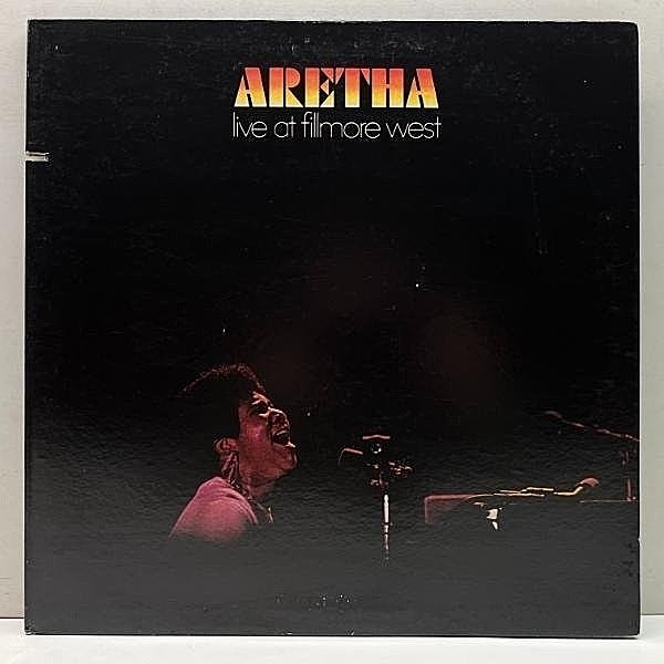 レコードメイン画像：【パーフェクト極美盤】初版 BROADWAYリム USオリジ ARETHA FRANKLIN Live At Fillmore West ('71 Atlantic) w/ RAY CHARLES 飛び入り参加