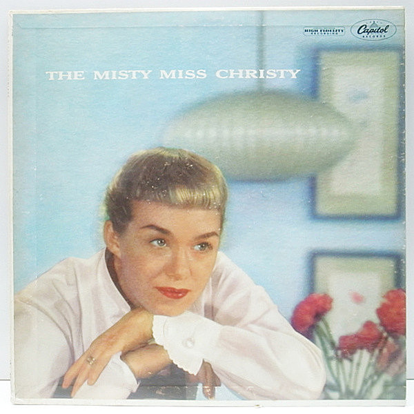 レコードメイン画像：レアな美盤!! 1stターコイズ MONO オリジナル JUNE CHRISTY The Misty Miss ('56 Capitol) ジューン・クリスティ 名盤