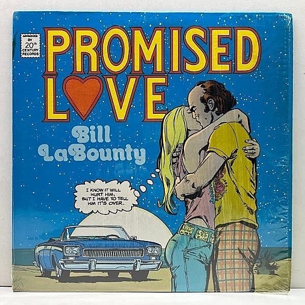 レコードメイン画像：シュリンク良好!! USオリジナル BILL LaBOUNTY Promised Love ('75 20th Century) 米 AOR ブルーアイドソウル 傑作 ビル・ラバウンティ LP