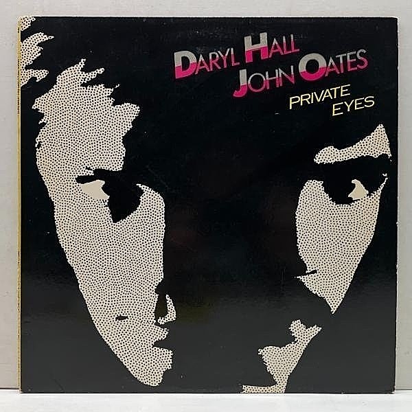 レコードメイン画像：美盤!! RL刻印(BOB LUDWIG) USオリジナル DARYL HALL & JOHN OATES Private Eyes ('81 RCA) ポストカード／専用インナー完品 AOR 傑作 LP