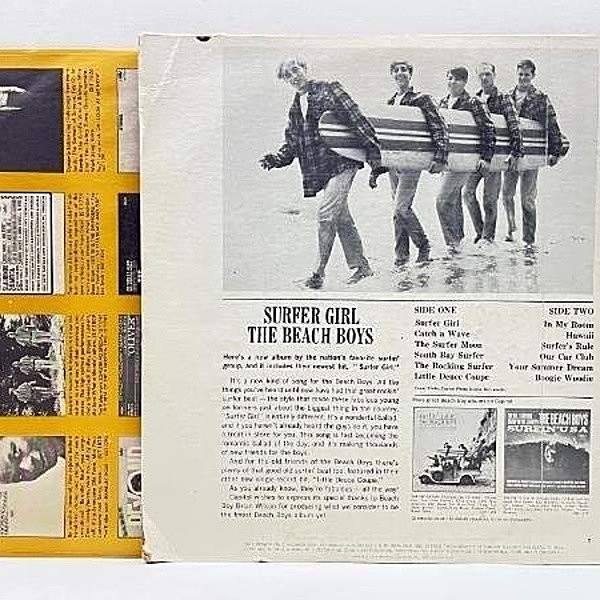 THE beach boys surfer girlレコード.激レアジャケット！ THE beach boys surfer girlレコード.激レアジャケット！ - メルカリ